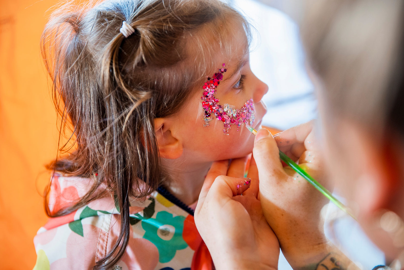 Fashionable Face Painting