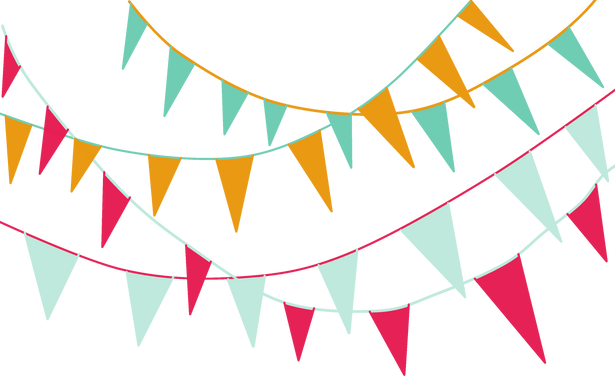 Elegant Color New Year's Eve Bunting